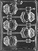 POLICE BADGE LOLLY Jobs Candy Mold Chocolate