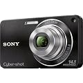 Sony DSCW350B Cyber-shot Digital Camera - Black (14.1 MP, 4x Optical Zoom) 2.7 inch LCD