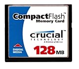 Crucial Technology 103293 128 MB CompactFlash Type I Flash Card
