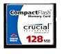 Crucial Technology 103293 128 MB CompactFlash Type I Flash Card
