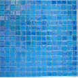 Glass Mosaic Tile iridescent blue NB01