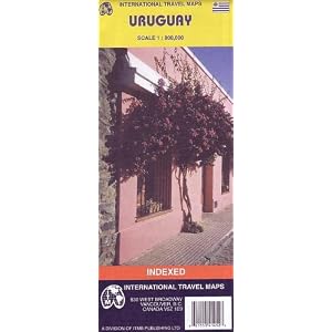 Map: Uruguay & Montevideo