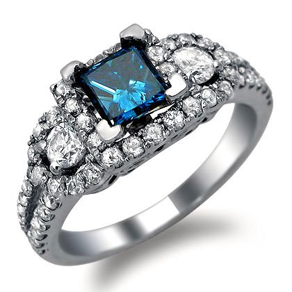 Image #1 of 1.86ct Blue Princess