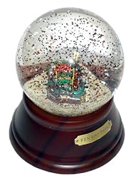 Fenway Park In Musical Globe. Clap In Hands "Take Me Out To The Ballgame" Plays