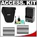 Nikon CF-D700 Leather Holster Case + 2 EN-EL3e Batteries and Charger for Nikon D200, D300 & D700 Digital SLR Cameras Image