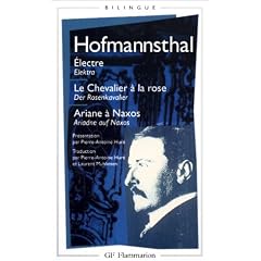 Electre - Le Chevalier � la rose - Ariane � Naxos (�dition bilingue fran�ais-allemand)