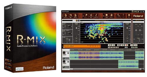 ROLAND R-MIX Audio Processing Software �I�[�f�B�I�R���g���[��