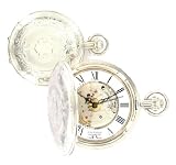 Image of Jean Pierre Swiss Chrome Plated Double Hunter Mechanical Pocket Watch G251cm