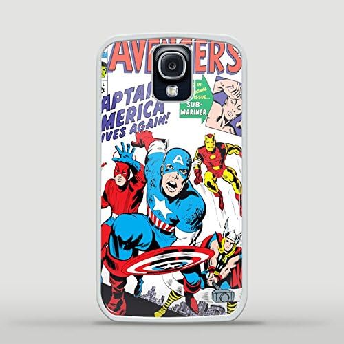 The Avengers Marvel Comics Design Ty for Samsung Galaxy and Iphone Case (Samsung S4 white)