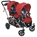 Kolcraft 2009 Contours Options Tandem Stroller - Ruby