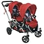 Kolcraft Contours Options Tandem Stroller - Ruby