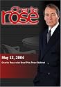 Charlie Rose with Brad Pitt; Peter Biskind (May 13, 2004)