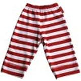 Toby Tiger(TM) (New 2008 Collection 100% Organic) Stunning Red/White Stripe Baby Trousers (6-12mths) PLUS Free Thomas Book (RRP £4.99) exclusively packaged by THE BABY
