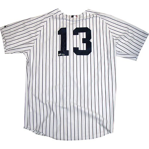 Steiner Sports MLB New York Yankees Alex Rodriguez Game Used Home Jersey (Signed on Back)