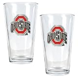 Ohio State Buckeyes NCAA 2pc Pint Ale Glass Set