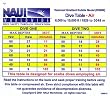 RGBM Dive Tables, AIR - 6,000 to 10,000 feet