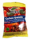 Oskri Cashew Granola, Gluten Free, 3.56-Ounce Bags (Pack of 12)