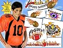 Temporary Tattoos, Football Tattoos (Pack of 2)