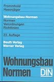 Produkt-Bild: Wohnungsbau-Normen (DIN). Normen, Verordnungen, Richtlinien