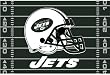 New York Jets Tufted Floor Rug - NFL Football Fan Shop Sports Team Merchandise