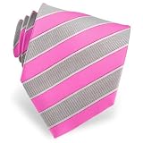 Legale Tie by Principessa - Pink Silk