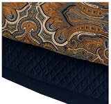 Tommy Hilfiger Beekman Place Navy Blue Bedskirt Quilted