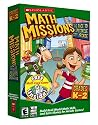 Scholastic Math Missions w/card game, age K-2