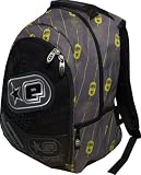 Eclipse Stripe Laptop Back Pack - Yellow