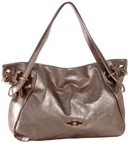 Elliott Lucca Cordoba Satchel,Pyrite Metallic,one 