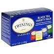 Twinings Variety Pack of Four Flavors, Tea Bags, 20-Count Boxes (Pack of 6)