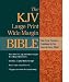Book Holy Bible: King James Version, Black Bonded, Wide Margin