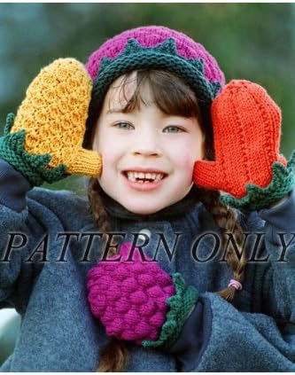 Mitten Mania - Fruit Theme Mittens *Pattern*