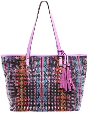 Women's Violet Faux Leather Bag