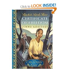 Our Canadian Girl Rachel #3 Certificate Of Freedom