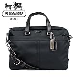 【送料無料・正規品】 COACH / コーチ ヴァリック ナイロン アタッシェ バッグ ブラック ショルダー 70213 コーチ バッグ