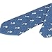 Mantieqingway Men's Cotton Printed Slim Sharp Necktie