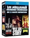 Les Meilleures com�dies musicales en haute d�finition : New York, New York + West Side Story + Hair [coffret 3 Blu-ray]