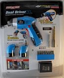 Lithium drill driver:ChannelLock Dual Driver Xl 4-Volt Lithium Ion Compact Cordless Drill/Driver