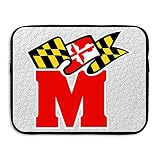 AHOO Custom University Of M Flag Maryland Anti-shock Notebook Protector Case Bag Size 13 Inch
