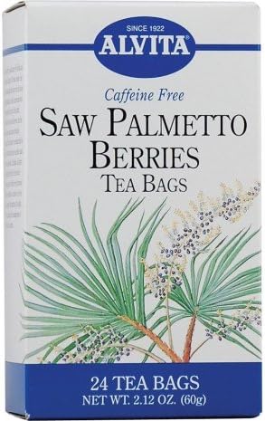 Alvita - SAW PALMETTO TEA BAGS 2.12oz(pack of 4)