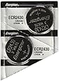 2 pack Energizer CR2430 Lithium Coin Button Cell battery