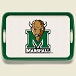 Serving Tray ~ Marshall Univ ~ 18 inches x 12 inches ~ melamine plastic ~ cod...
