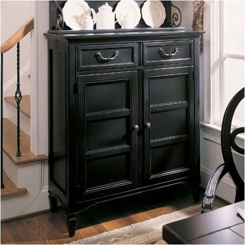 Stanley Furniture 388-81-04 Portofino Basque Black Cupboard