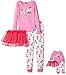 Dollie & Me Girls' Tutu Snugfit Sleepwear Set