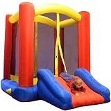 House of Bounce Fortress Bounce House with Slide (10'x6.5'x6')