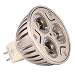 Great Eagle Lighting 3x3W LED MR16 GU5.3 12V UL Certified 35W Equivalent Cool White Bulb 3500K 60 degree Wide Flood Dimmable Track Lighting and Recessed - 5 Year Warranty *** Compare to others. Are they UL Certified, 5 yr warranty, USA Seller, 3500K color, and unconditionally dimmable. ***