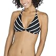 Mossimo Black Stripe Halter - Black