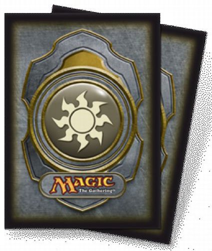 Ultra Pro The Magic the Gathering (MTG) Mana Deck Protectors - WHITE (80 Sleeves) On Sale