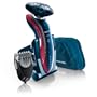 Philips RQ1175/16 SensoTouch Elektrischer Nass- und Trockenrasierer mit hautfreundlichem Bartstyleraufsatz / DualPrecision-Scherk�pfen / Super Lift- und Cut-System / rot
