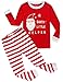 Christmas Girls Boys Pajamas Cotton Kids Pjs Toddler Sleepwear Pant Set